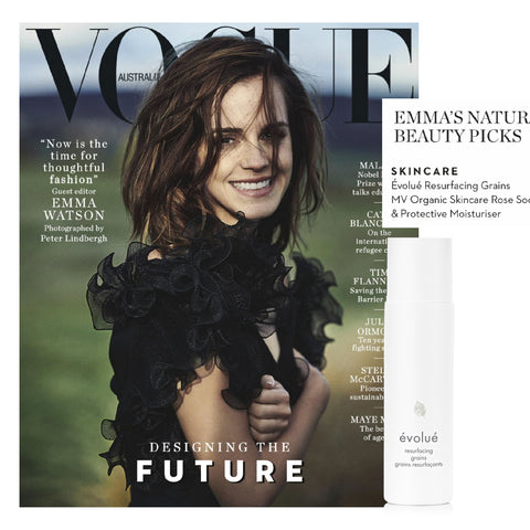 Emma's Natural Beauty Picks in Vogue
